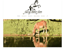 Tablet Screenshot of fallingwaterfarm.com
